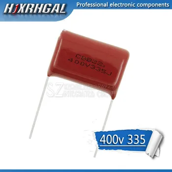 1PCS 400V335J 3.3 uF passo 25mm 400V 335 3300nf CBB filme de Polipropileno capacitor hjxrhgal