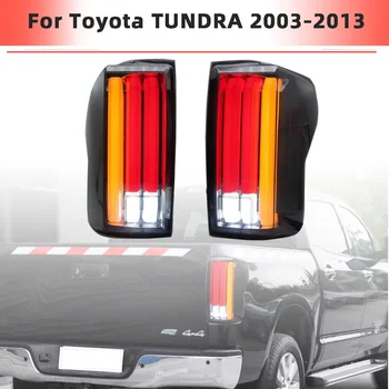 Carro LED lanterna traseira lanterna traseira Toyota Tundra 2007 - 2013 Traseira com Luz + Freio Lâmpada + Daynamic sua vez Singan + Reverso