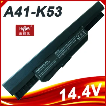 14,4 V 4 Células portátil bateria A32-K53 A41-K53 para ASUS K53 K53E X54C X53S X53 K53S X53E