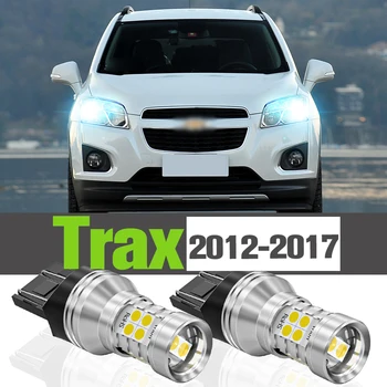2x LED Daytime Running Light DRL Acessórios Lâmpada Para o Chevrolet Trax 2012-2017 2013 2014 2015 2016