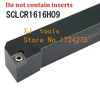 SCLCR1616H09/ SCLCL1616H09 Metal Torno Ferramentas de Corte para Torno mecânico CNC, Ferramentas de Torneamento Torneamento Externo porta-ferramentas Tipo-S SCLCR/L