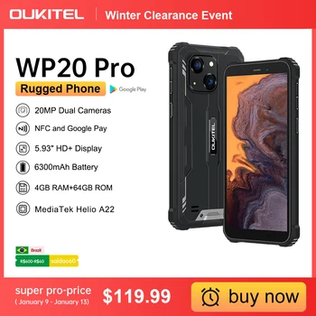 Oukitel WP20 Pro Smartphone Robusto 5.93