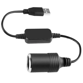 1pc 5V 2A USB Para Tomada de Isqueiro 12V USB Macho para Fêmea Adaptador do Isqueiro do Cigarro do Conversor de Carro Acessórios Eletrônicos