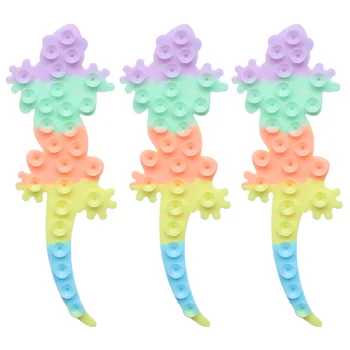Gecko ventosa Brinquedo Squidops Stress Fidget Brinquedos Macios Silicone Apaziguador do Stress Sensorial Squeeze Brinquedos para Crianças