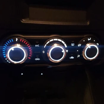 KIQI 3Pcs/set de Ar Condicionado Botões CA o Knob de Controle de Calor Botão do Interruptor para Mazda 3 BL 2010 2011 2012 2013 de Acessórios para carros