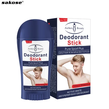 50ml de Homens Refrescante Bola de Corpo Antiperspirante Axilar Desodorante Roll on Fragrância Suave Vara Axila Anti Odor Creme para os Homens