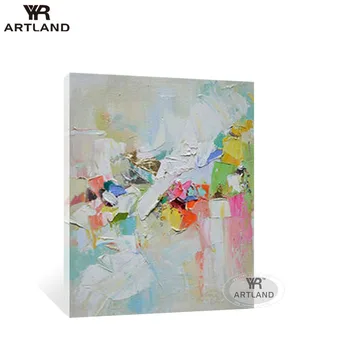 YYR-ARTLAND Barato abstrato 100% feito à mão com lona acrílica pintura a óleo arte de parede pendurado fotos de sala de estar quarto não enquadrado