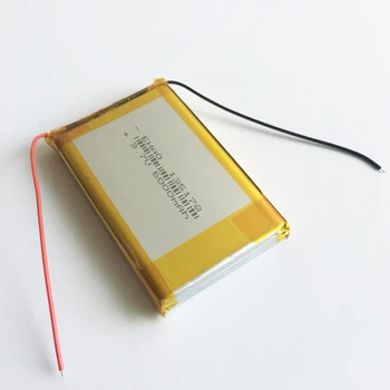 3,7 V 6000mAh 135178 de Polímero de Lítio Li-Po Bateria Recarregável Para o GPS, o PSP ALMOFADA Móvel para computador Portátil PC da Tabuleta do Banco do Poder
