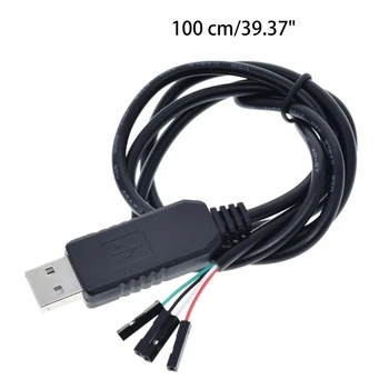 1M CH340 USB TTL Serial Cabo de Download de Converter Fio Adaptador para Win7/8/98/XP Linha de Cabo Elétrico da Placa de H8WD