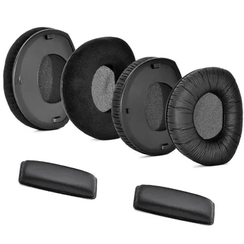 Substituição de Almofadas Com Cabeça de Protecções Abafador para Sennheiser RS110 RS160 RS170 RS180 HDR160 HDR170 HDR180 Fone de ouvido