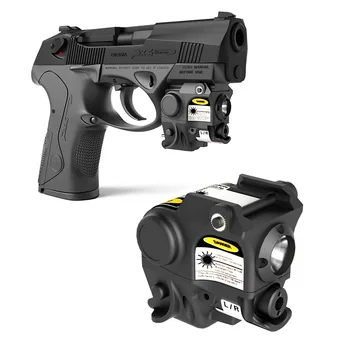 Mini Vermelho, Verde, Mira Laser para pistola defensa pessoal Tático de Arma de Lanterna para o Touro G2C TH9 9mm TS9 Glock19 Px4 M & P