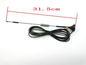 100pcs CONECTOR 4G 3G GSM antena 7dbi de alto ganho base magnética com 3meters cabo sma macho