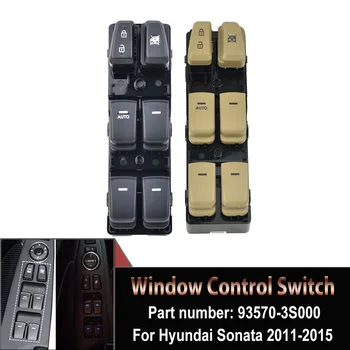 Do Lado do motorista Controle de Janela Interruptor do Botão 93570-3S000 Multifuncionais e Suprimentos de Peças Para Hyundai Sonata 2011 2012 2013 2014