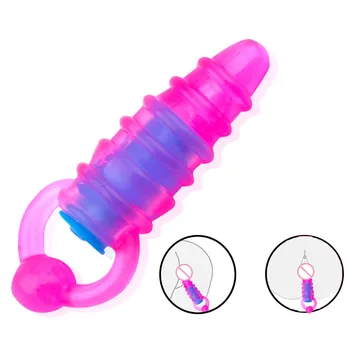 Vibração Butt Plug Anal Plug Unisex Rolha Dedo Vibradores Brinquedos Sexuais Para O Casal Gay Massagem De Próstata Mulheres Masturbação