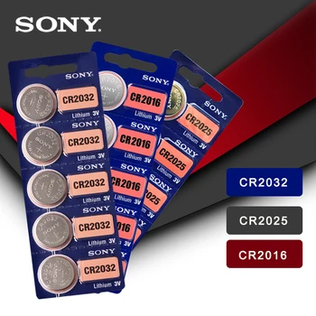 15pcs SONY Original cr2032 cr 2025 cr2016 3v botão de célula tipo moeda de baterias para Para o Relógio do Controle Remoto Calculadora