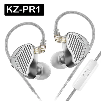 KZ-PR1 3,5 mm de Música de Fone de ouvido Orthodynamic Aparelhagem hi-fi de Esportes com Fios de Fones de ouvido In-ear Fone de ouvido com Fio Fones de ouvido Mãos Livres para Telemóvel Jogos