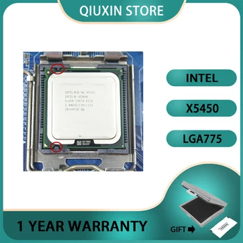 Placa mãe LGA775 Xeon X5450 Processador de 3.0 GHz 12MB 1333MHz SLBBE SLASB Perto Conre 2 Quad q9650 funciona