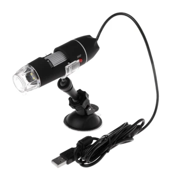 Digital portátil USB Microscópio Câmara 1000X 8 DIODO emissor de Luz de Mão de Aspiração Ferramenta 'lirunzu