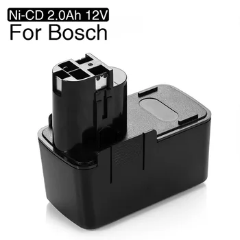 Ni-CD 2000mAh 12V Ferramenta de Substituição de Bateria Para Bosch 12V 2.0 Ah BAT011 BH1214H BH1214L BH1214MH H1214N B2300