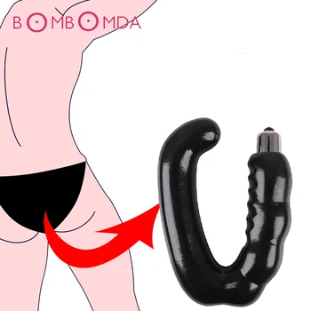 Sexo Anal Brinquedos de Próstata Massageador Vibrador Plug Anal Vibrador Plug anal Brinquedos Sexuais Para o Homem do ponto de G Estimulação Anal, Vibrador para Homens Gays