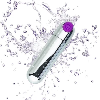Batons Vibrador Mini Segredo Bullet Vibrador Estimulador do Clitóris G-spot Massagem Brinquedos Sexuais para a Mulher Masturbador Quiet