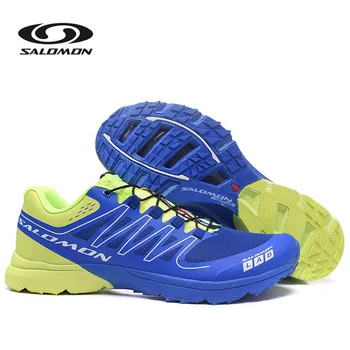 Salomon S LAB SENTIDO Sapatos masculinos Exterior de Jogging Sapatilhas Laço Atlético Salomon Speed Cross 15 Running Shoes Sapatos de homem