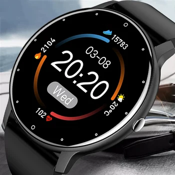 2022 Novo Smart Watch Homens, Mulheres, Esportes Fitness Relógio Bluetooth Smartwatch IP67 Impermeável Banda Inteligente Pulseira para Android iOS