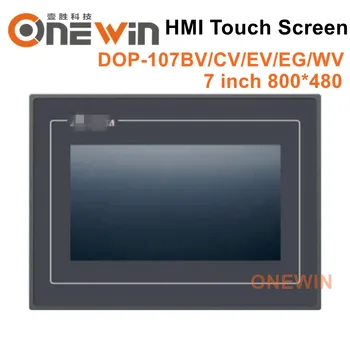 Delta DOP-107BV DOP-107CV DOP-107EV DOP-107EG DOP-107WV IHM touch screen de 7 polegadas, Interface homem-Máquina Exibição