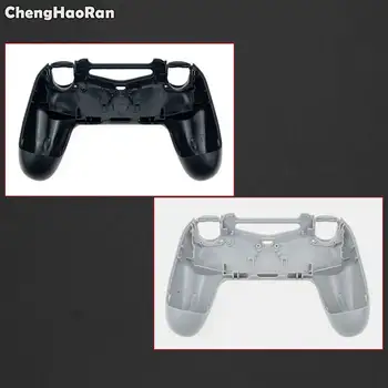 ChengHaoRan Cinza branco & Preto Fosco Habitação Shell Case Capa para Sony PS4 Playstation 4 o Controlador sem Fio do Shell de Volta Caso