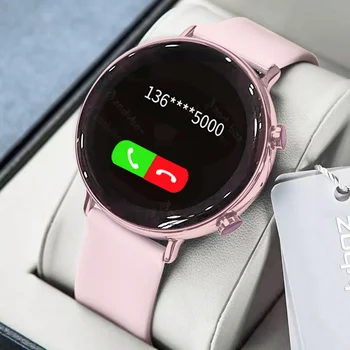 2022 Novo ECG Inteligente de Ver Mulher Personalizado de Discagem de Chamada de Resposta da frequência Cardíaca a Moda de Relógios de Homens Waterproof o Smartwatch Para Android IOS+Caixa