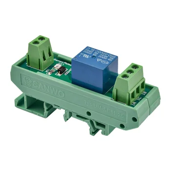 1 canal de 5V 12V módulo de relé módulo da placa de controle do amplificador de potência da placa a placa da saída do módulo de módulo de relé de SRD-()VDC-SL-C