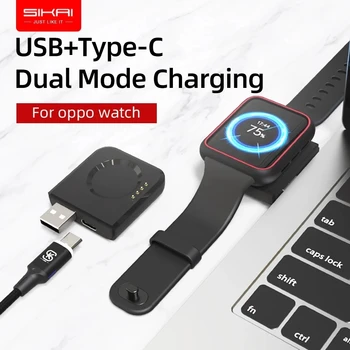 Carregadores USB para OPPO Assistir 2 Smart Watch 42mm de 46mm de Carregamento sem Fios Dock Para oppo encontrar x3 pro 3 em 1 carregador sem fio