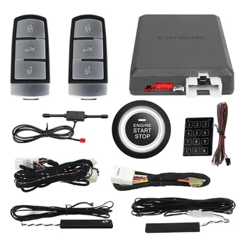 EASYGUARD Plug & Play BUS can de ajuste para o Beetle da VW EOS/GTI Scirocco JETTA remote starter botão start toque de entrada de chave inteligente