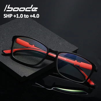 iboode Mulheres Homens Óculos de Leitura super Leve, Anti luz azul Computador Óculos Clássico Flexível Portátil de Óculos de proteção +1.0 1.5 2 2.5 3