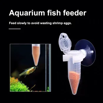 Alimentador Automático De Peixes Ovos De Artémia Alimentador Vermelho Worm De Funil De Alimentação Copa Do Aquário Acessórios Betta Comida De Peixe Se Alimentando Ferramenta