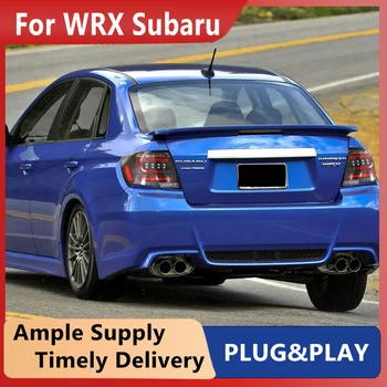 Estilo carro de Cauda Lâmpada para Subaru WRX Luzes da Cauda 2008-2014 Impreza DIODO emissor de Luz da Cauda DRL Sinal de volta Inversa Auto Acessórios