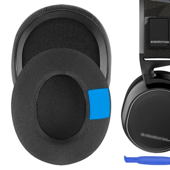 Para SteelSeries Arctis 1 3 5 7 9 X Pro Fones de ouvido para Jogos Jogo de Fones de ouvido de Arrefecimento do Gel de Substituição Almofadas Almofadas Auriculares