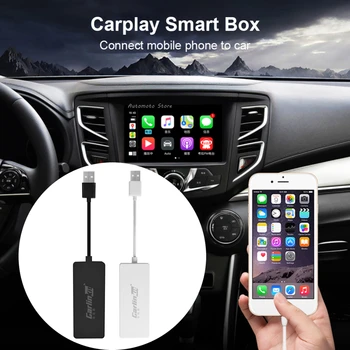 CarlinKit sem Fio Android Automático e para CarPlay sem Fio Adaptador de Carro Player Multimídia USB Dongle para o Android Unidade de Cabeça